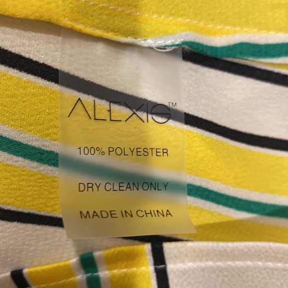 Pin stripe button down blouse - Picture 5 of 5